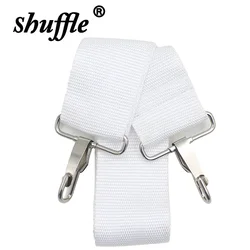 Snare Drum White Strap Adjustable Shoulder Strap Oxford Shoulder Belt Percussion Instrument Accessories Snare Drum Parts