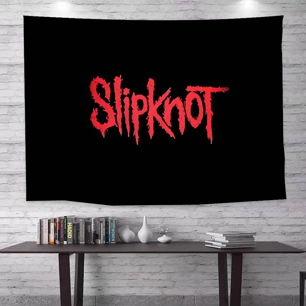 S-Slipknots Rock DIY Wall Tapestry Hanging Tarot Hippie Wall Rugs Dorm INS Home Decor