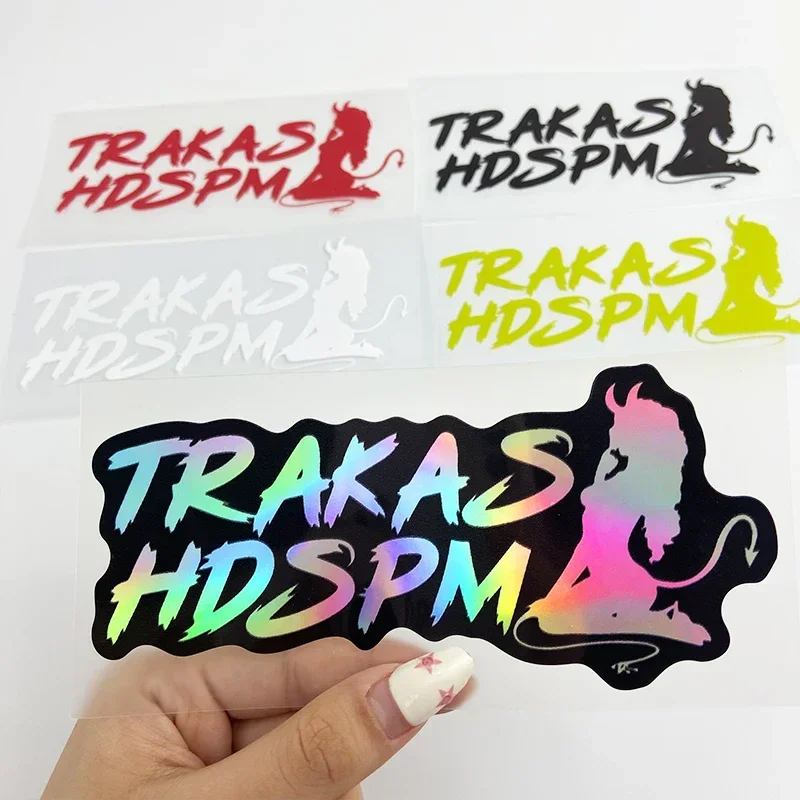 1PC TRAKAS HDSPM Funny Motorcycle Stickers Waterproof Motorbike Front Fairing Fuel Tank Side Panels DIY Body Durable Vinyl Decal