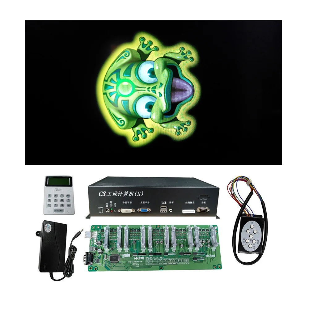 

USA Popular 4/6/8/10 Players Golden Toad Fish Hunter Arcade Shooting Game Machine Host Accessories