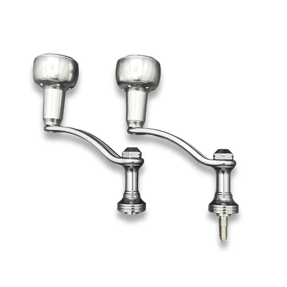 Цельнометаллическая ручка рыболовной катушки для DAIWA/SHIMANO, ввинчивающаяся ручка питания FUEGO/LUVIAS/STEEZ/TATULA/COMPLEX/EXSENCE/MIRAVEL