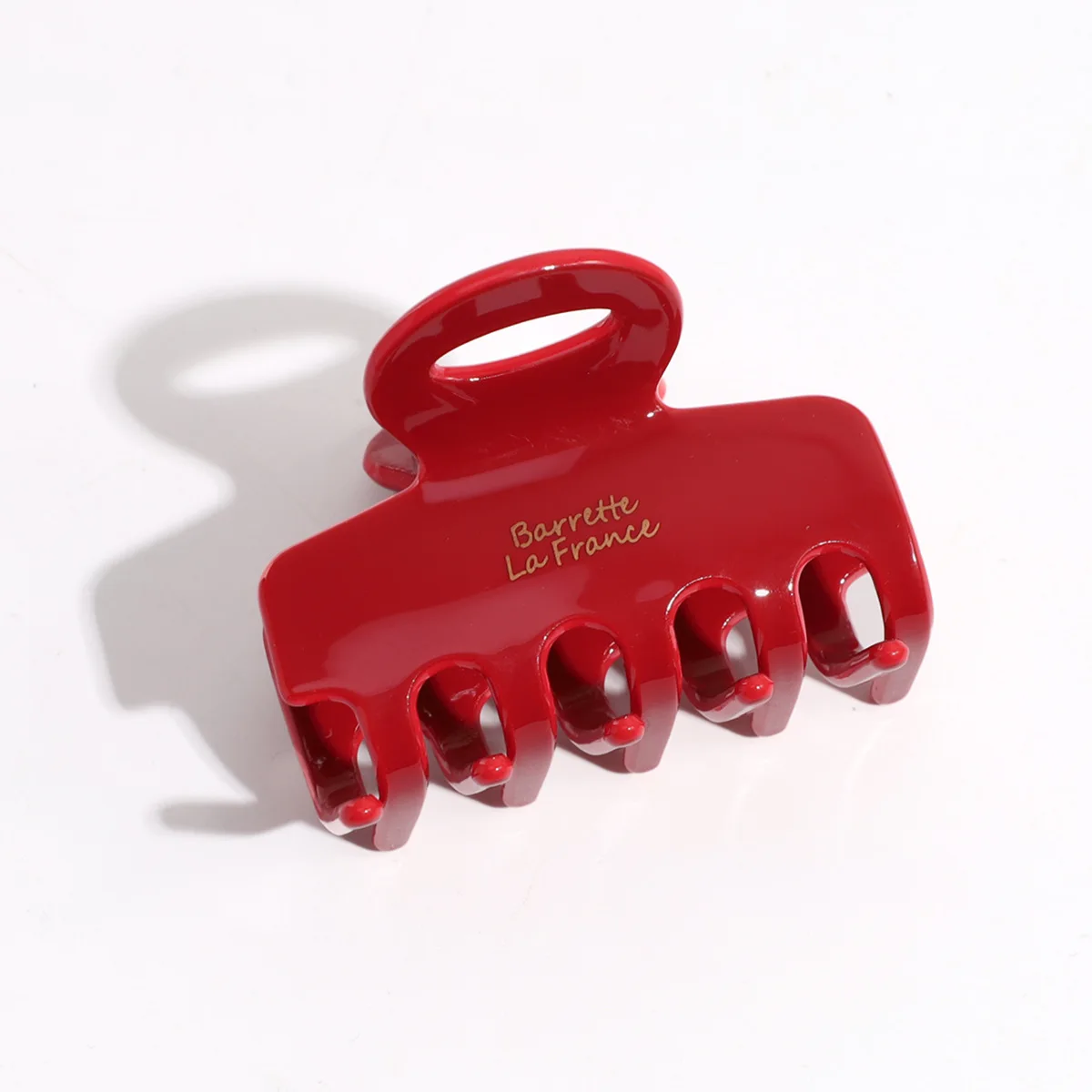 Vintage Acetate Hair Claw Medium Rectangle Dragon Shark Clip Stylish Non-Slip Women Hair Accessory