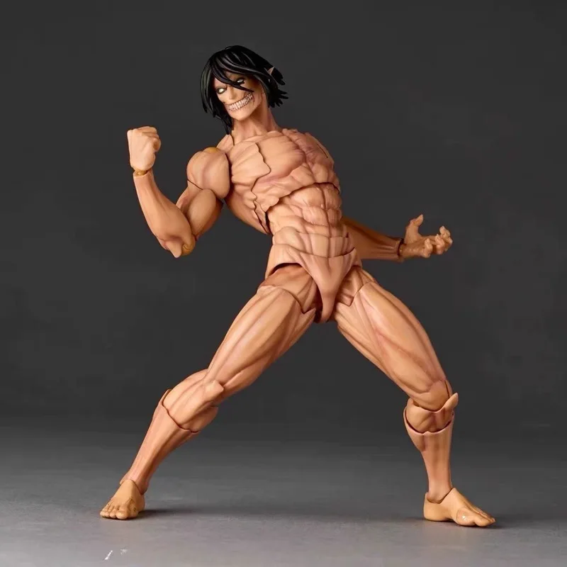 

Attack On Titan Protagonist Eren Yeager "Dedicate Your Heart" Action Figure Collection Decorate Anime Peripheral Birthday Gifts