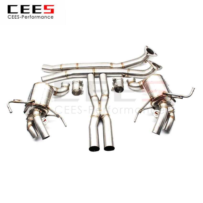 

CEES Exhaust System For Ferrari California 4.3L Stainless Steel Downpipe X pipe Catback Valve Exhaust Terminale Scarico Auto