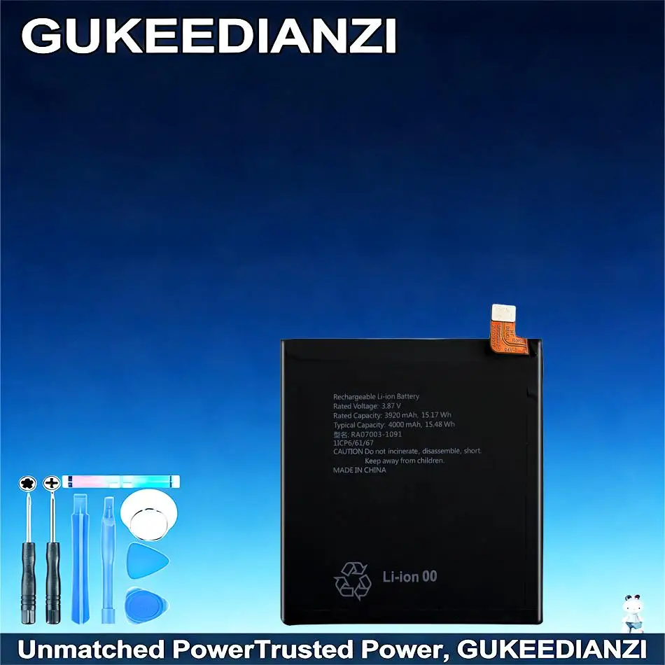 

Аккумулятор для мобильного телефона 4000 мАч для Fujitsu Arrows WE F-51B FCG01 A101FV A101FC 5G RA07003-1091, надежный источник питания