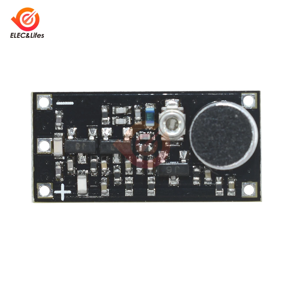 88-115MHz FM Transmitter Module with Microphone DC 2V-9V/3V-5V Wireless Car FM Radio Trasmitter Board for Arduino Phone DIY
