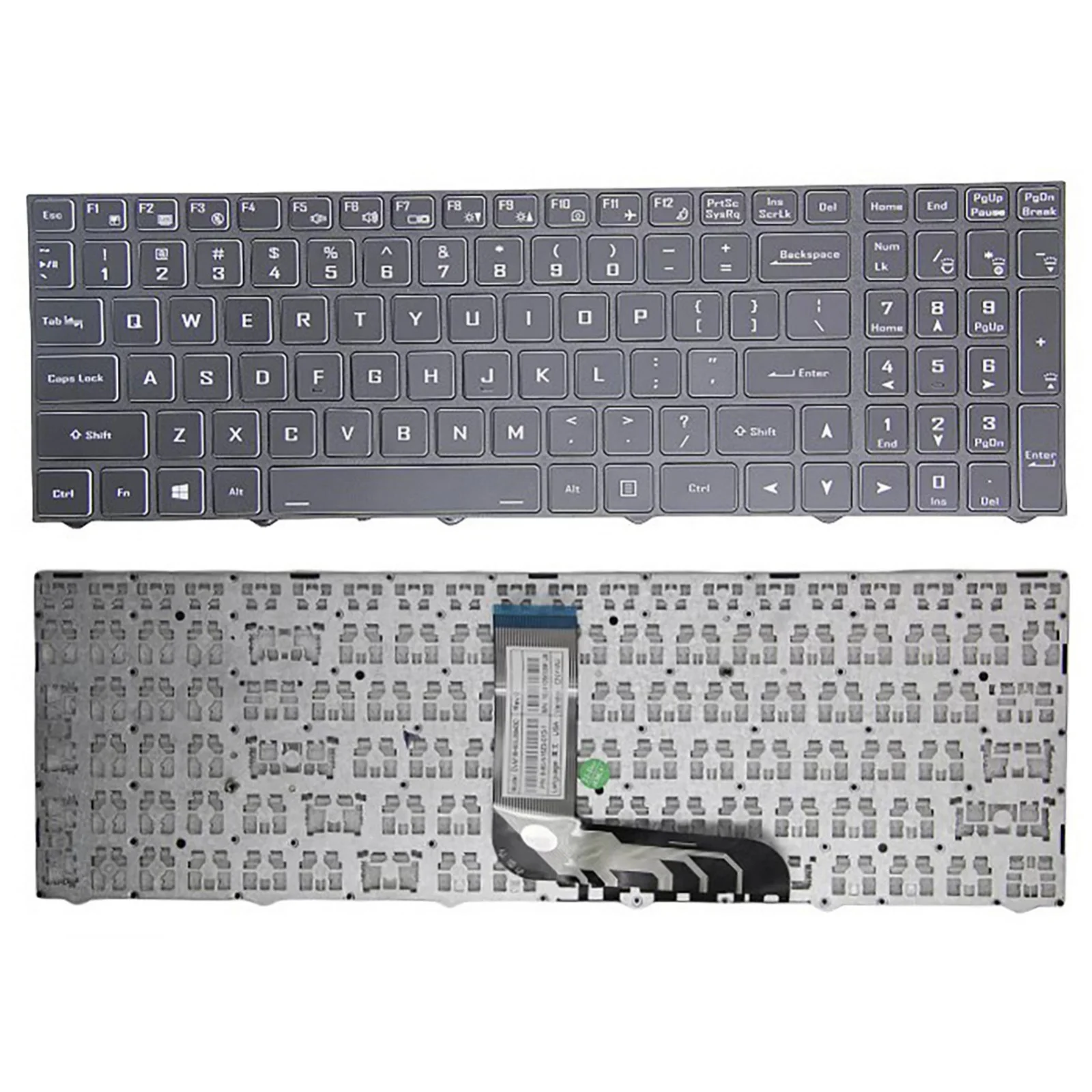 EUA RU para Acer Aspire Lite 15 AL15-51 51M-55R1 SH15-51 N23L1 N23J8 Teclado de laptop