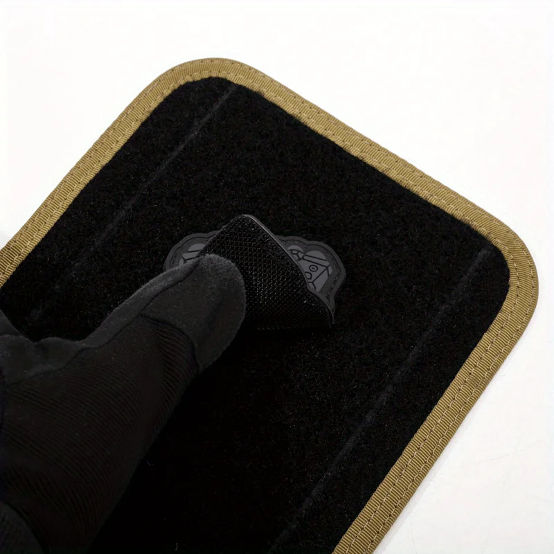 NIGHT STALKERS المعنويات التكتيكية التصحيح شارة عسكرية PVC هوك وحلقات للملابس على ظهره ملصق #6