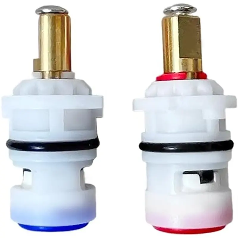 

UNCL For 9608020 9608060 48/143/149 Series Stem Disc Faucet-Cartridge(Hot& Cold Pair), Universal Valve Replacement Part