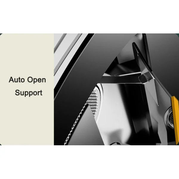 Powerful Electric Wall-Mounted Range Hood Commercial Kitchen Range Hood for Home