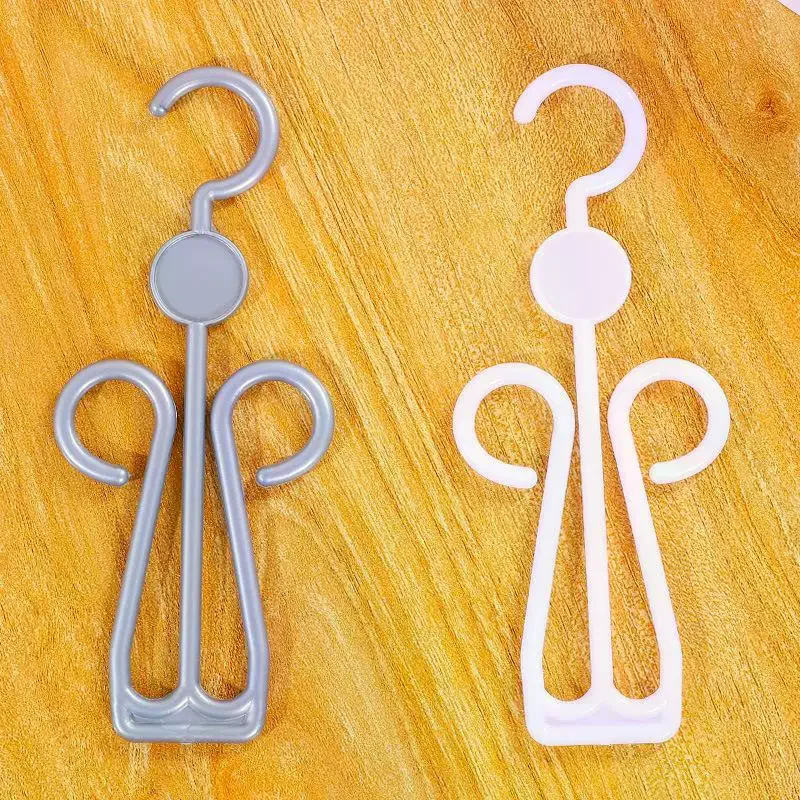 (Thickened Plastic Shoe Hooks For Slippers Display Cotton Slippers Storage Organizer Modern Simple Style Rotatable Hooks)