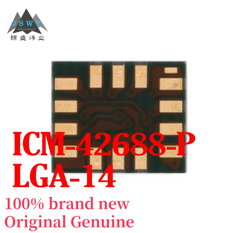 

(3/50 pcs) ICM-42688-P Silkscreen I428P QFN14 Motion Sensor Genuine Original Large Stock Free Shipping