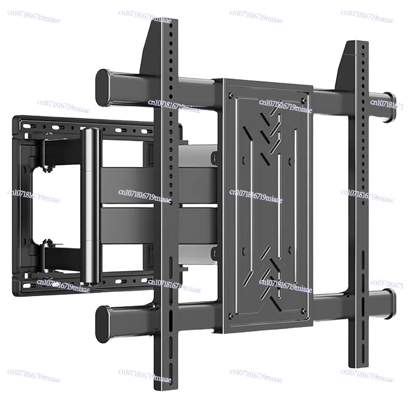 Universal TV Telescopic Rotary Bracket Ultra-thin inlaid wall mount suitable for 75/85 inches