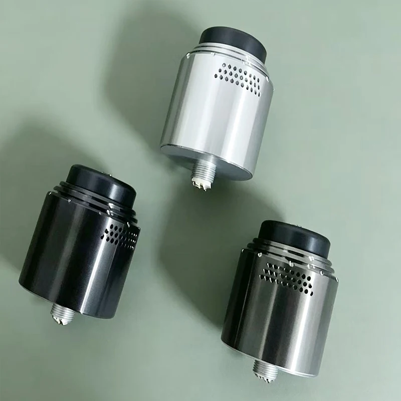 DIY TEMPLE 28MM RDA Squonk BF Atomizer Rebuildable Dual Coil Top Filling Tank with Wide 810 Drip Tip for 510 Thread Spare Part - view 2