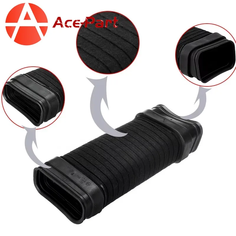 

13717795284 Car Engine Air Intake Hose Rubber Dust Cover For BMW 3 Series E90 E91 318D 320D 2004-2008 Intake Duct Tube