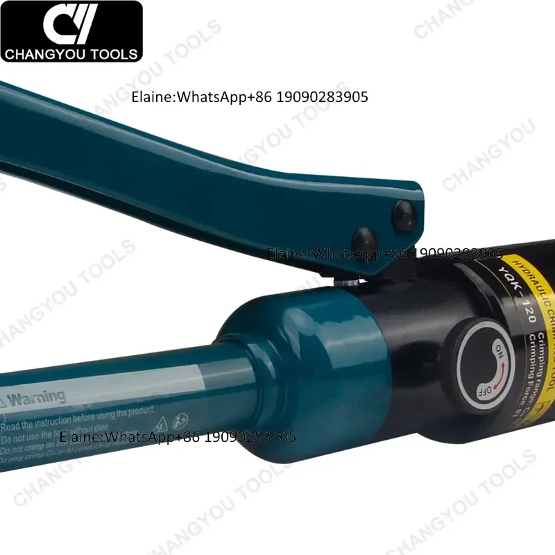 YQK-120 10-120 Mm2 Hexagonal Hydraulic Cable Lug Crimping Tool for Construction Applications view 6