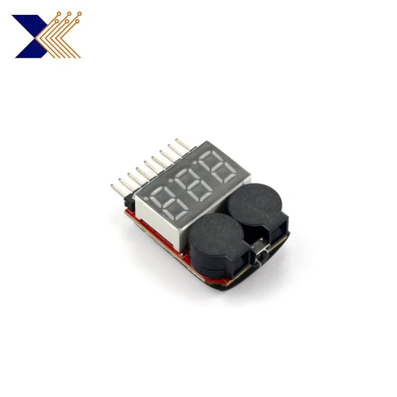 1-8S new 2-in-1 power display/BB sound low voltage/alarm/electric display/dual function buzzer