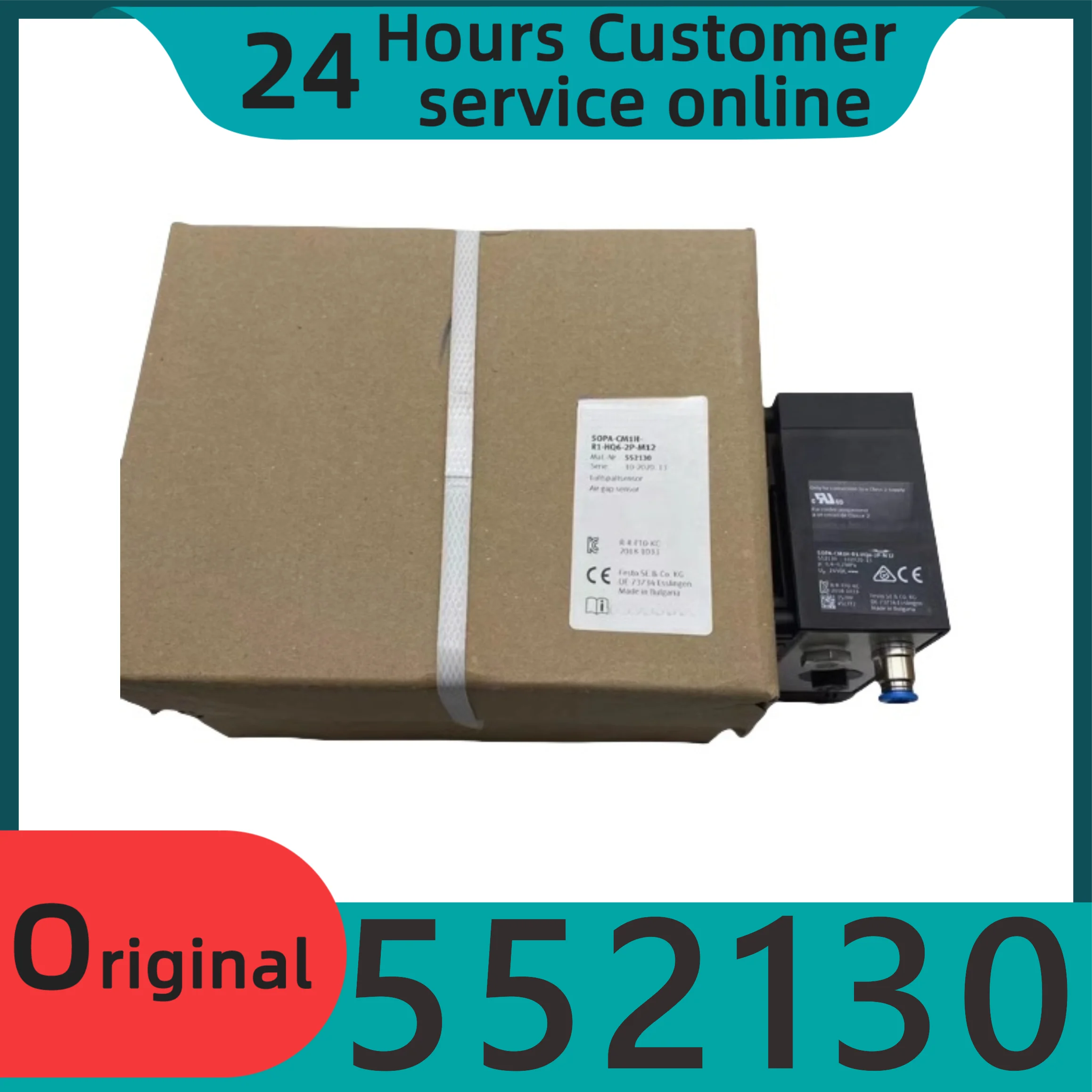 

New original air gap sensor SOPA-CM1H-R1-HQ6-2P-M12 552130