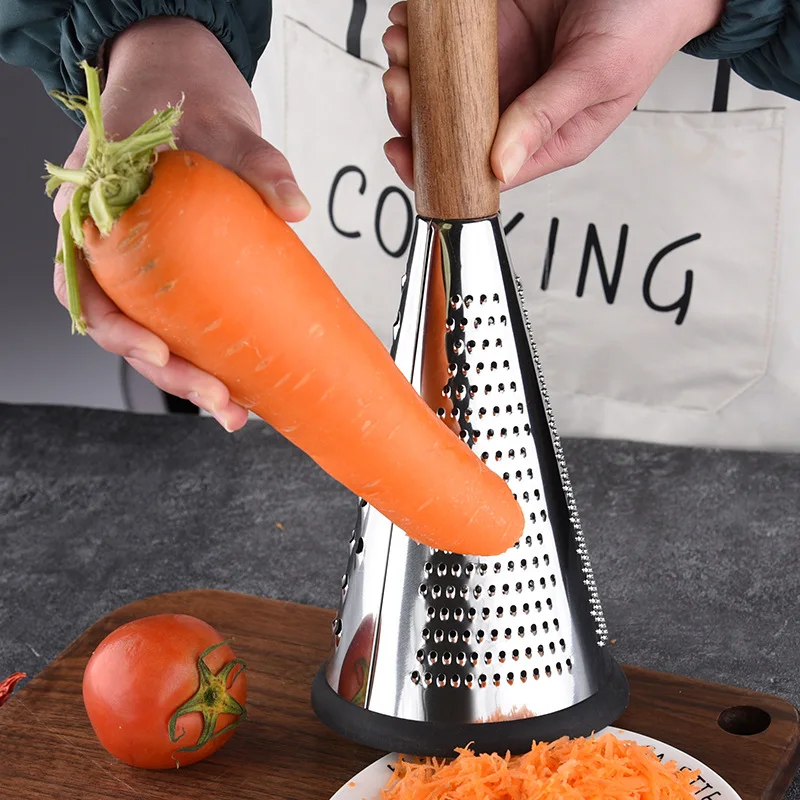 Kitchen Manual Vegetable Grater Creative Stainless Steel Fruit Potato Carrot Cheese Food Processor Garlic Grinder Slicer Tool