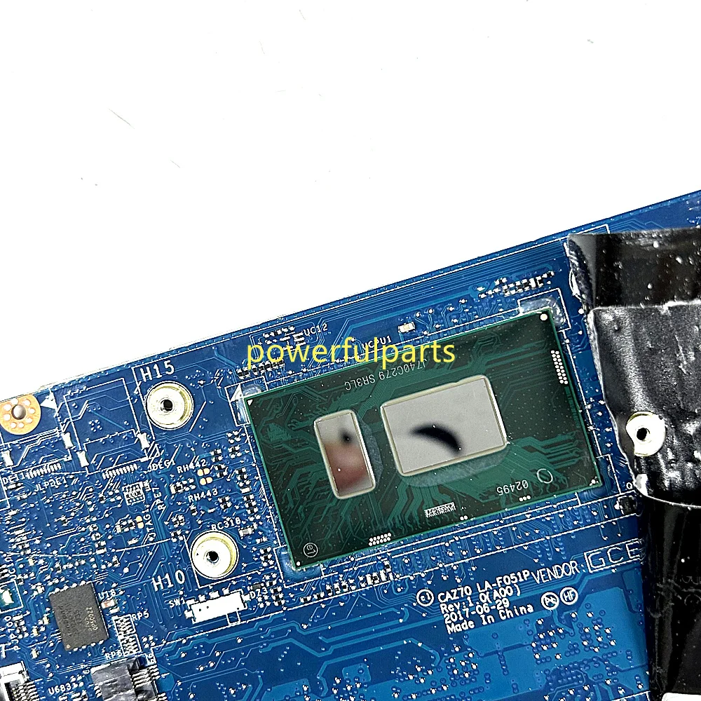 Untuk DELL XPS 13 9360 Motherboard CAZ70 LA-F051P Cpu i7-8550U 8G Ram 0K2TKF bekerja dengan baik