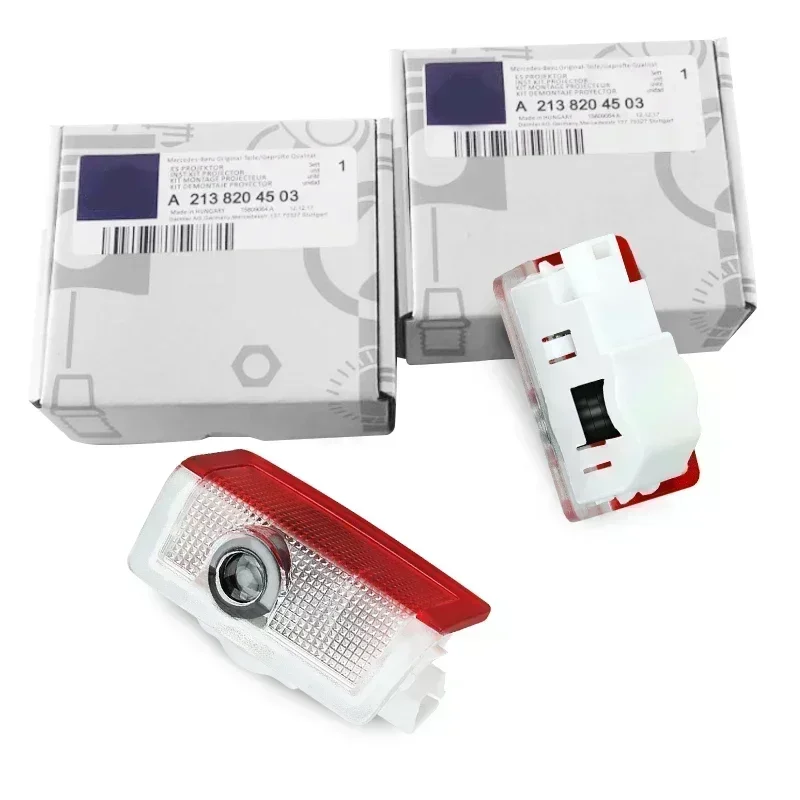 Эмблема с логотипом автомобильной двери, 2 шт., стиль для Mercedes Benz A C E GLC GLA GLE GLB Class W177 W205 W212 W213 X253 X156 W166 X247