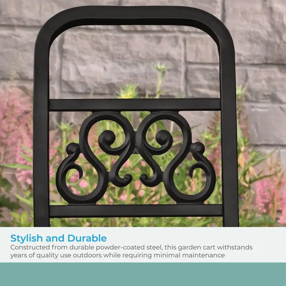 รถเข็นท่อตกแต่งพร้อมดีไซน์เลื่อนอย่างมีสไตล์ ท่อไวนิลมาตรฐาน 150' และล้อไร้แบน