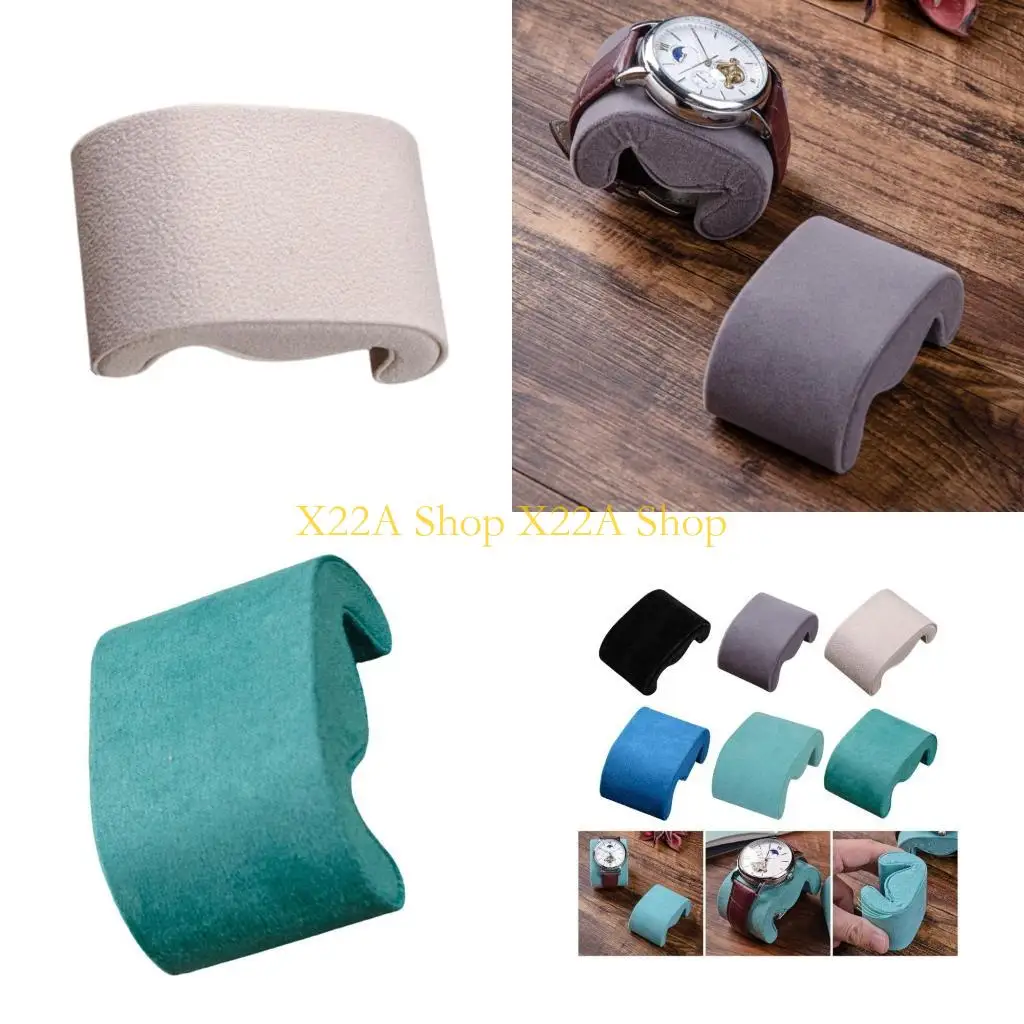 

Unique Watch Pillows Soft Flannelette Cushion Watch Display Pad for Jewelry Display and Storage Suitable for Various Sizes