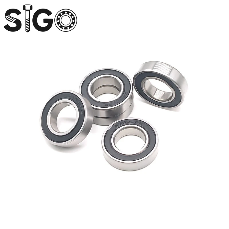 

10PCS S6902RS 15X28X7 Mm Bearing ABEC-7 440C Stainless Steel S 6902RS Ball Bearings 6902 Stainless Steel Ball Bearing