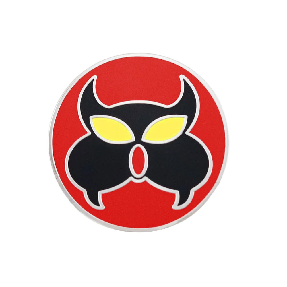 Mad Organization Logo brooch Inspector Gadget Merchandise Enamel Badge Villain Character Claw Lapel Pin Creative Fashion Gift