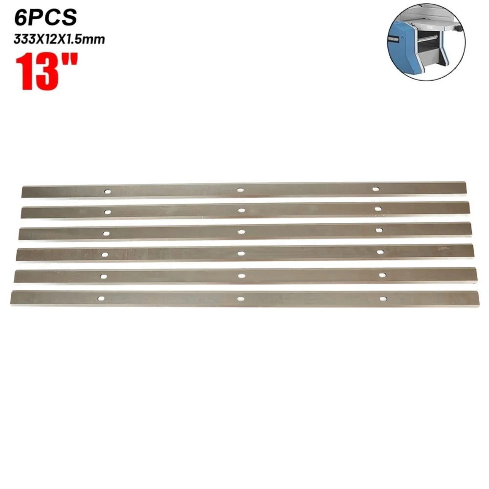 

Woodworking Planer Blades 13 Inch 13\\\"-1/2\\\" Accessories Parts 13\"-1/2\" HSS High Speed Steel Portable Double Edge