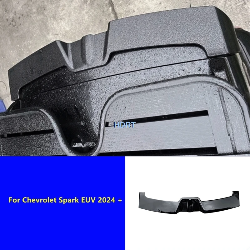 

Для Chevrolet Spark EUV 2024 + задний багажник, спойлер на крышу, фиксированная крышка ветрового хвоста, аксессуары для стайлинга автомобиля, внешняя наклейка