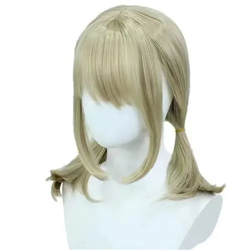 AIAI 2025Identity V إيما وودز تأثيري الاصطناعية قصيرة مستقيم أنيمي Coser لطيف فتاة شعر مستعار عالي الجودة حفلة الهالوين