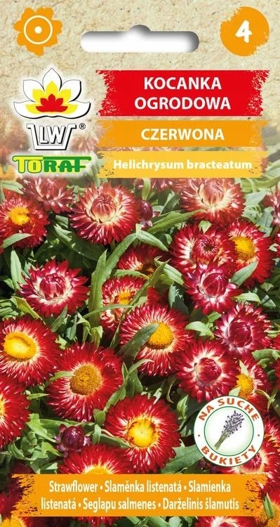 Rote Garten-Decke Blumensamen-542 Toraf
