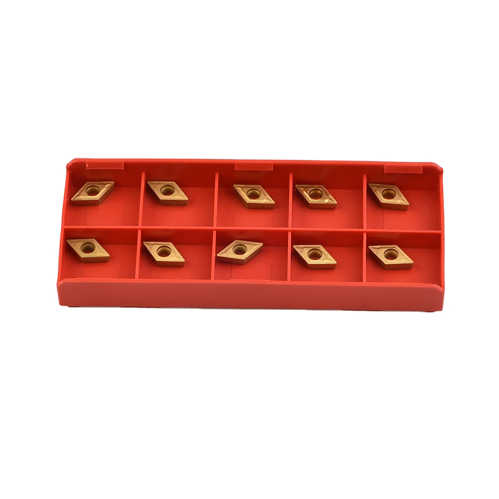 كربيد كربيد إدراج مقاومة الصدمات القوية 10 قطعة كربيد إدراج صلابة عالية الفولاذ المقاوم للصدأ مقاومة للاهتراء مفيدة #5