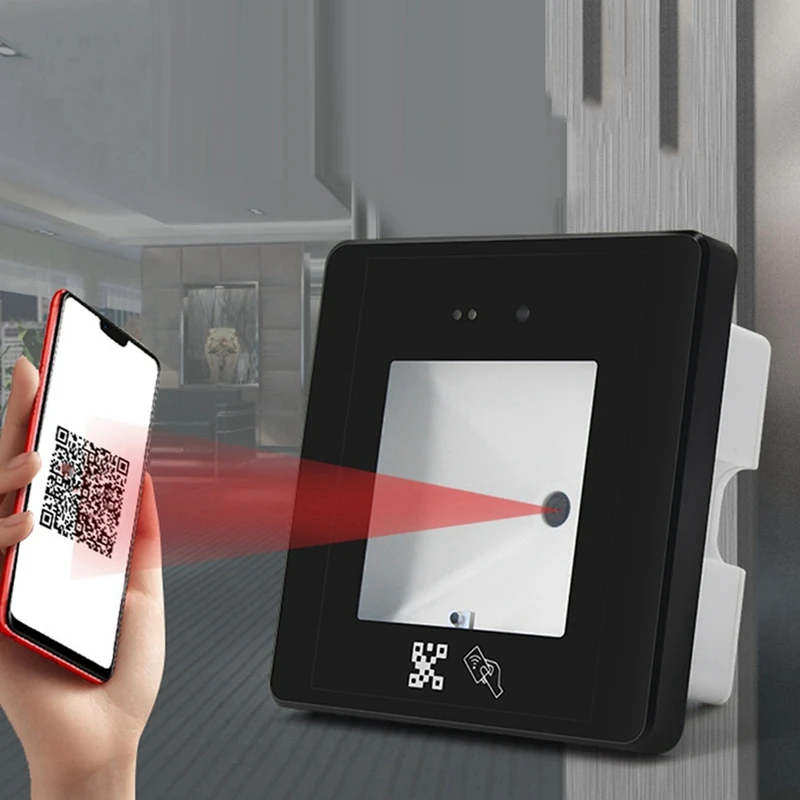 Best-R35D 125Khz RFID Barcode 2D QR Code Reader Access Control Reader Wigand USB/232/485 Interface Compatible