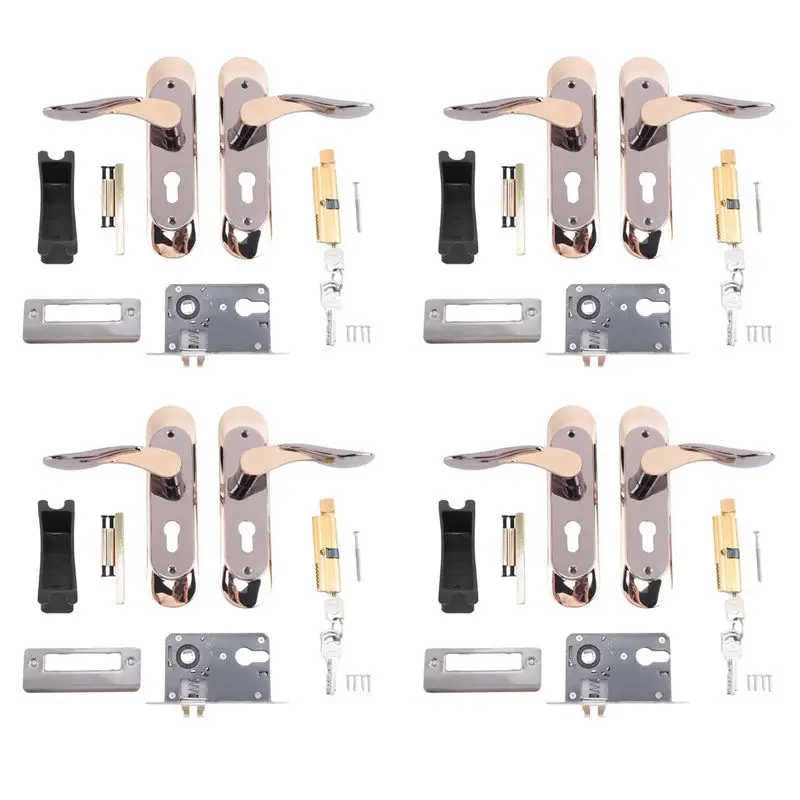 syw-4x-indoor-household-door-handle-for-home-with-security-lock-key-set-aluminum-alloy