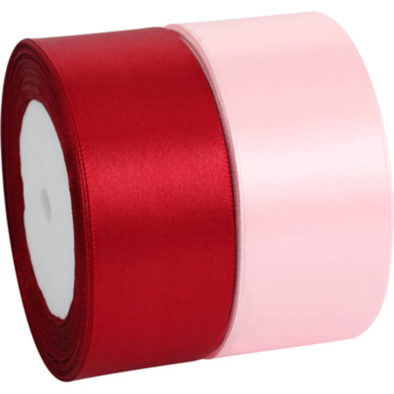 25 Yards dunkelgrünes Seidensatinband für Hochzeit, Party, Heimdekoration, Geschenk, Bekleidung, Nähen, Stoff, Schleifenmaterial, DIY-Haarschmuck – Detail 2