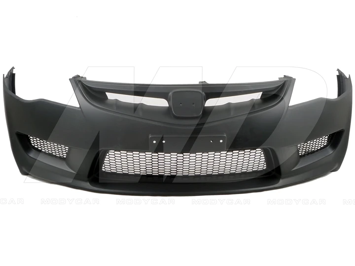 T-r Style Pp Front Bumper For 2006-2010 Hondas Civics Fd2 Jdm