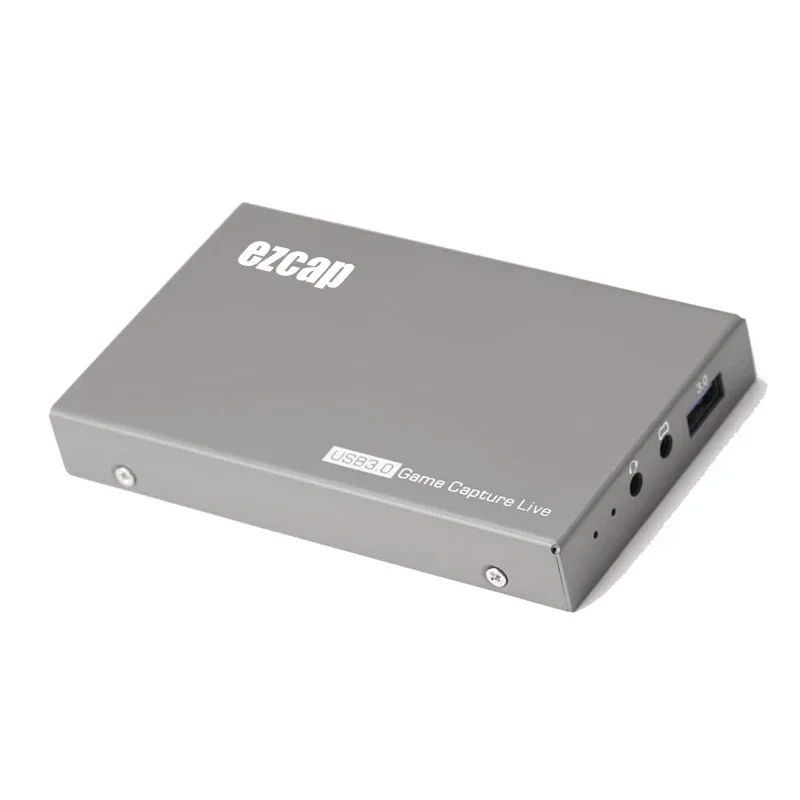 USB3.0 4K 60fps Video Capture Card HDMI To USB 3.0 Game Streaming Live Broadcast MIC In 3.5mm Gamepad Audio Input HDR Loop Out