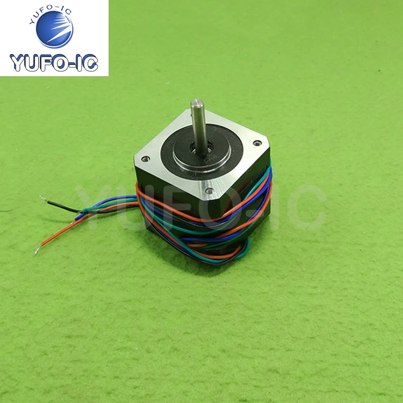 Free Ship 1pcs 42bygh4417 Two-Phase 4-Wire Hybrid Stepping Motor 2-Phase 4-Wire 1.7a 40mm