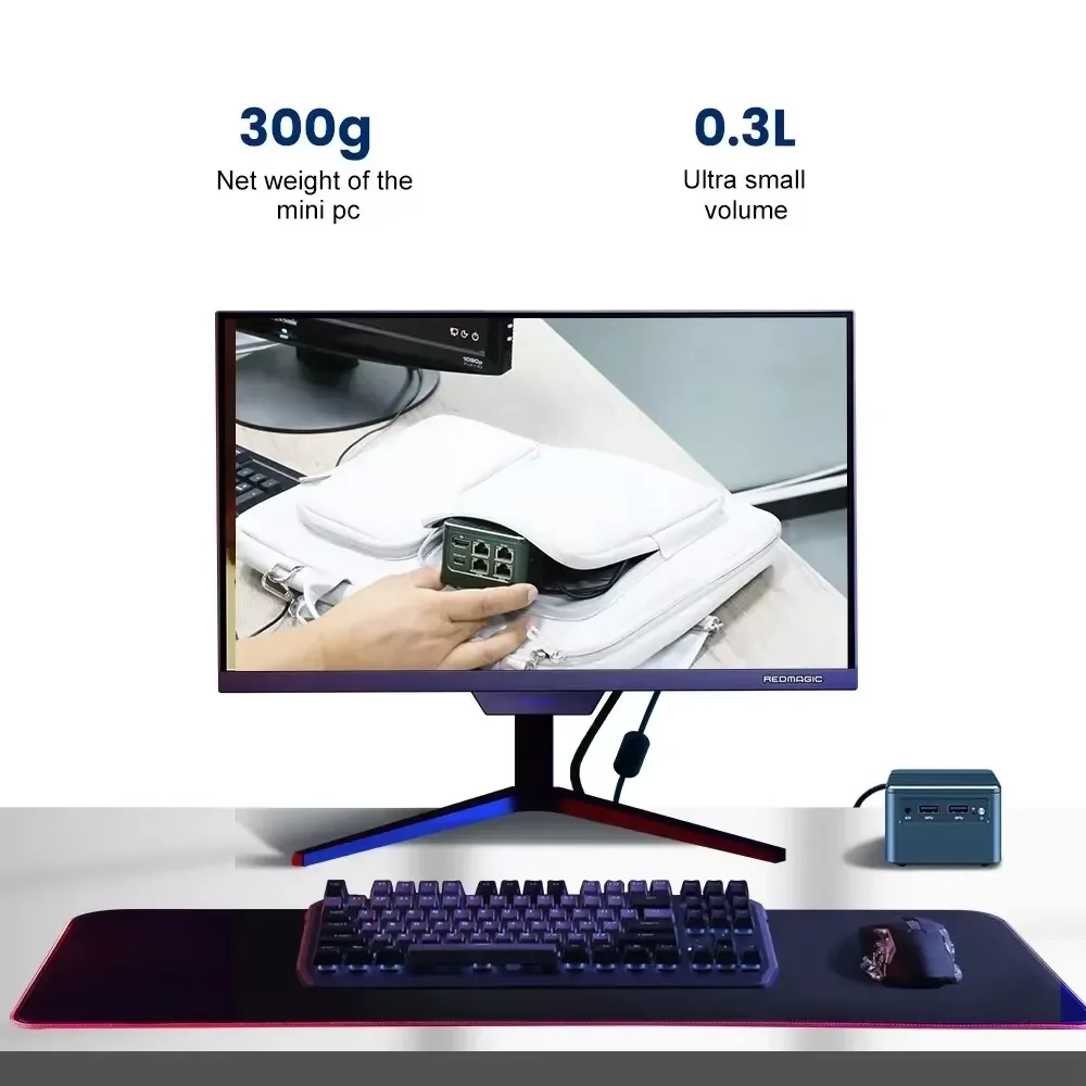 CWWK Super Firewall Mini PC M1 12a generazione Alder Lake i3 N305 N100 4x Intel 2.5G LAN Mini Soft Router Type-C Proxmox pfSense ESXi