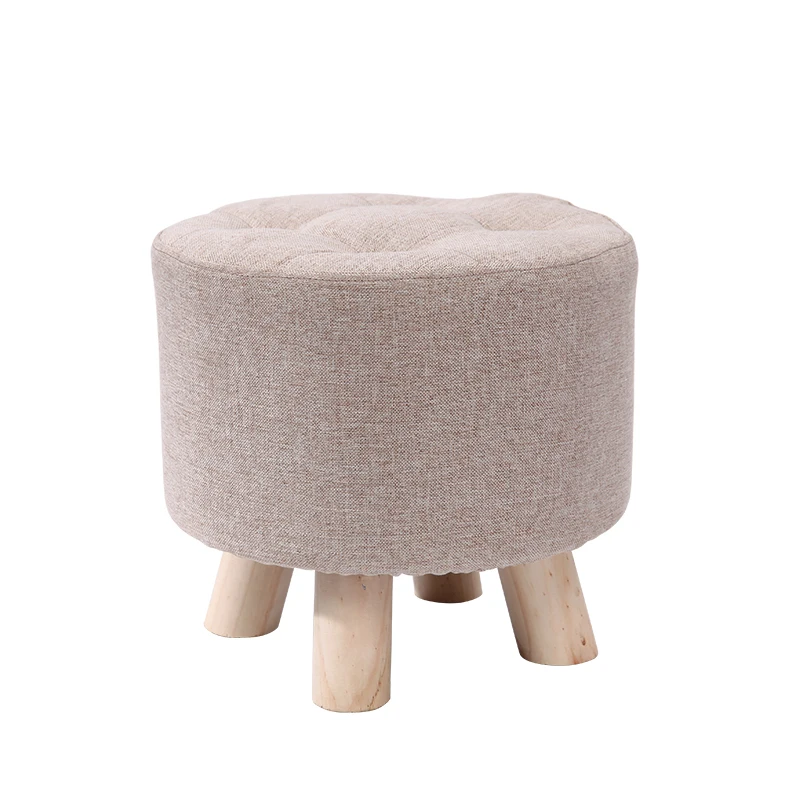 

Modern Minimalist Sofa Stool for Adults, Squatty Chair, Dining Stool, Fabric Chair, Fashion