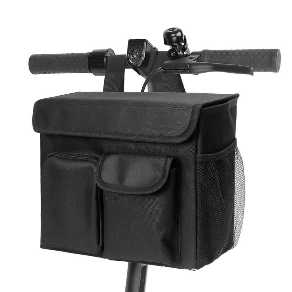 

YHOLI-сумка с передней ручкой для скутера, водонепроницаемая сумка для M365/PRO F30 G30, сумка для электрического скутера, черная