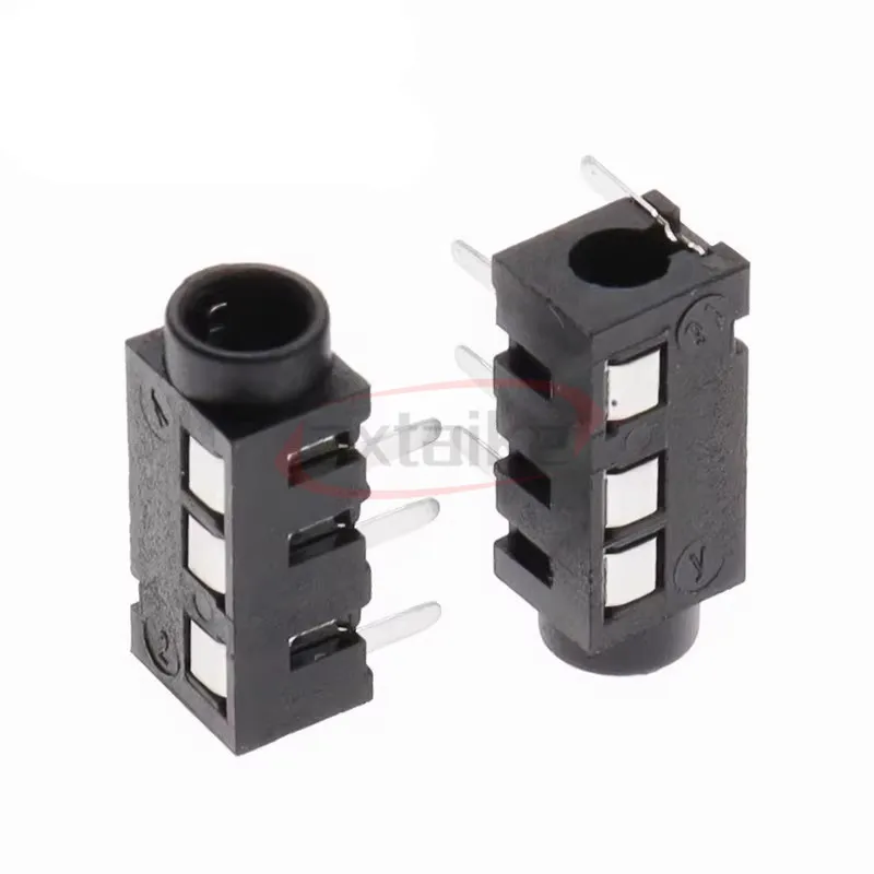 10PCS DIP/SMD PJ320A 3.5MM Hoofdtelefoon Audio Socket PJ-320D PJ320 PJ-320 4Pins Audio Interface