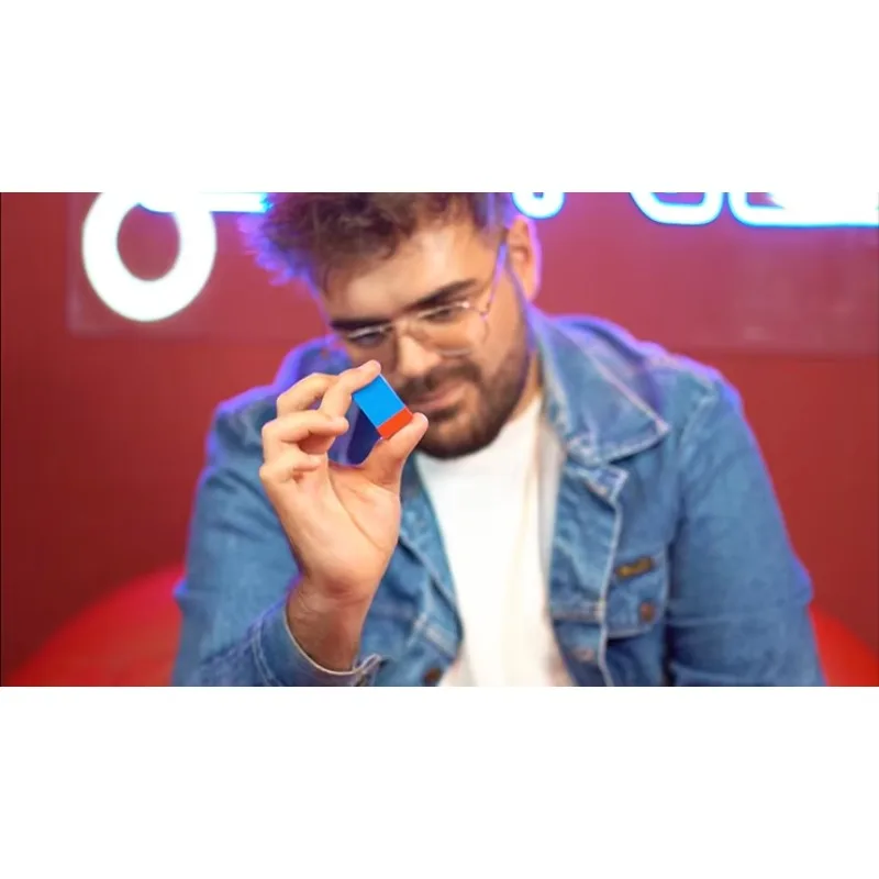 الطوب المطاطي بواسطة جوليو مونتورو الخدع السحرية عن قرب أداء أوهام الساحر الحيل الدعائم #5