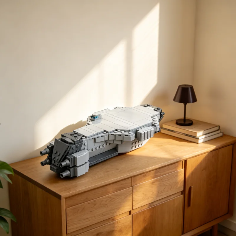 

452 детали MOC: Космическая модель фрегата класса Neymon (серия Suppression) — Конструктор, архитектурная игрушка, рождественский подарок, развивающая игрушка для детей, сделай сам