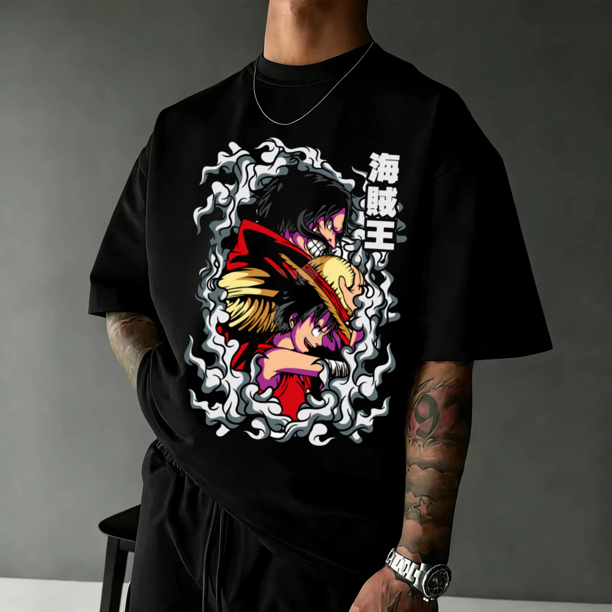 One Piece Anime T Shirt Men Wo - огляд і ціна Tee Graphic Print