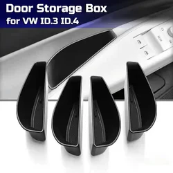 for Volkswagen VW ID.3 ID.4 2022-2025 Front Rear Door Handle Storage Box Holder Side Armrest Organizer Container Car Accessories