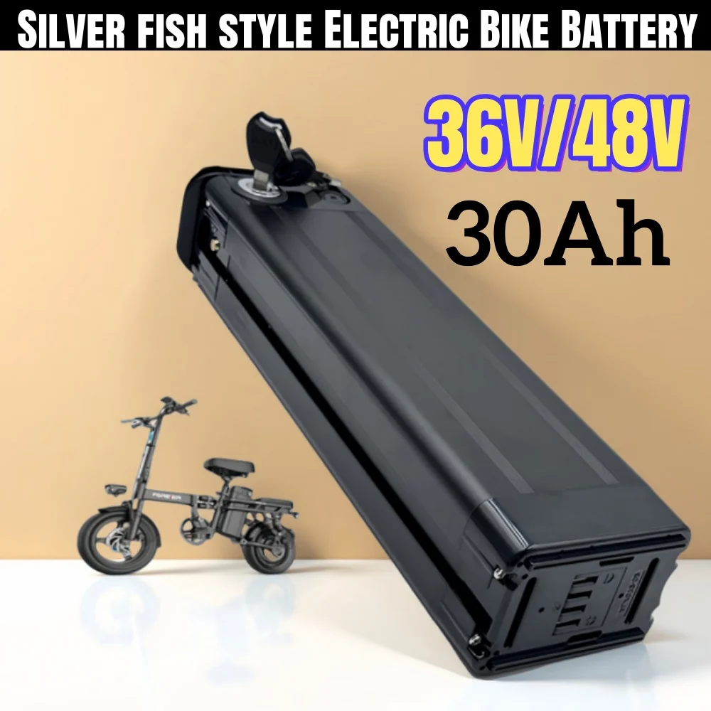 

Серебряная рыба 36 В 48 В 30 Ач для bodywe engwe L2 Hiper Fold X2 Same Bike XWC05 YY26, запасная батарея, замена
