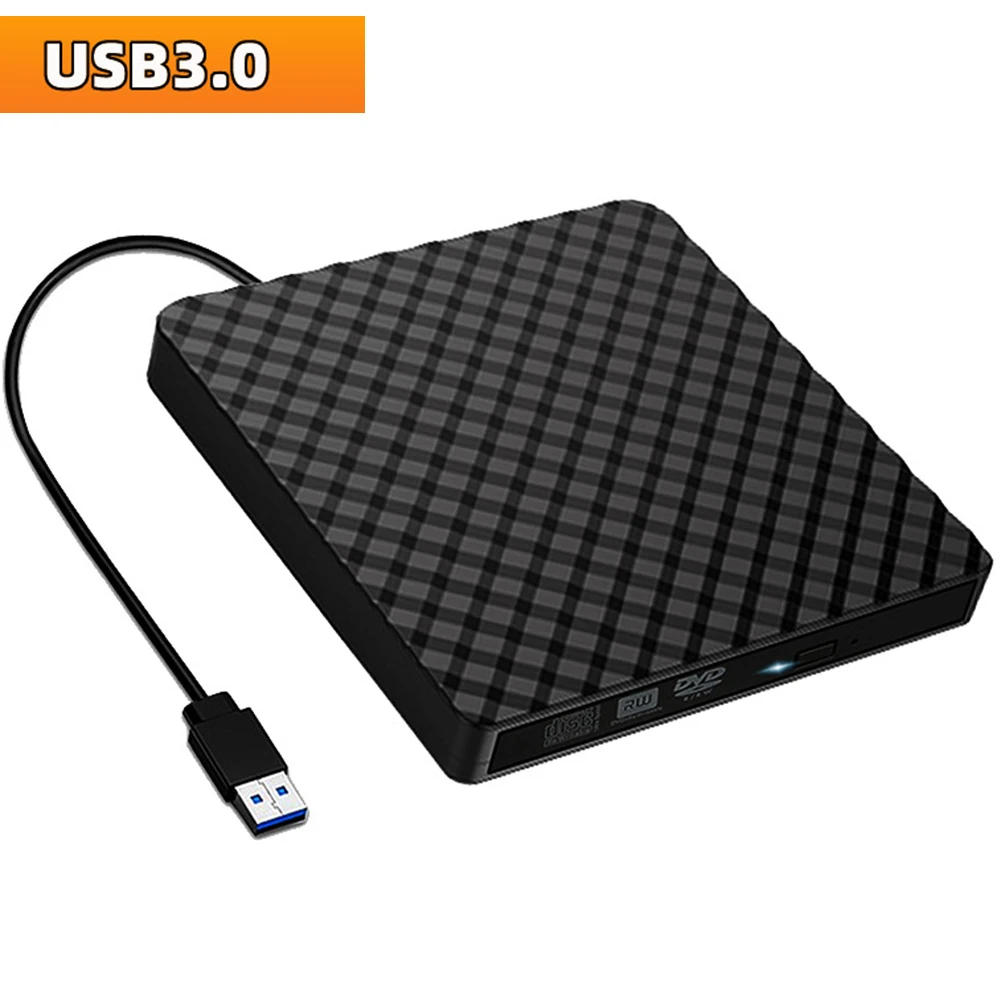 Portable Reader Convenient Optical Drive CD Writer External USB DVD RW CD Writer Main Interface Working Environment